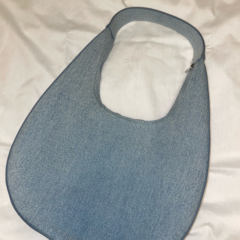 Stylish Blue Denim Shoulder Bag